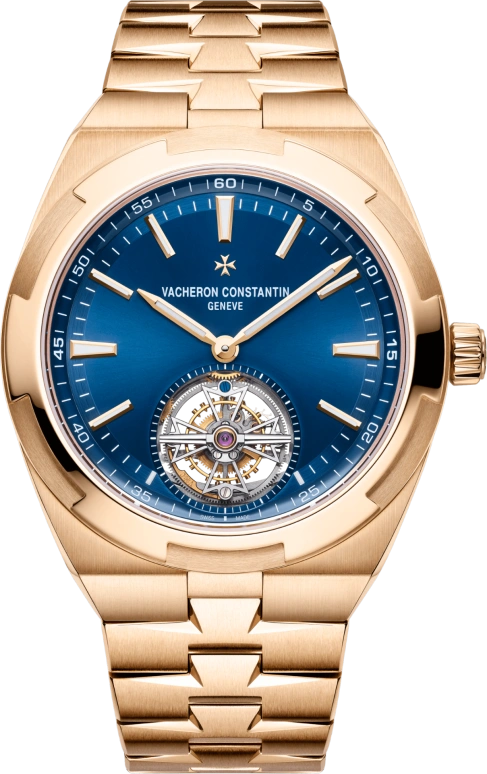 Vacheron Constantin,Overseas 42.50mm,42.50mm,Pink Gold,Blue,Automatic,Tourbillon,80hours,Kyle Kuzma,6000V,6000V/110R-B733