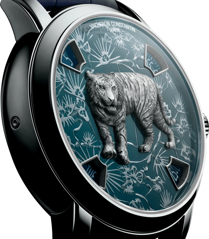 Vacheron Constantin,Métiers d'Art 40mm,40mm,Platinum,Blue,Automatic,Date,Day,Jumping Minutes,Jumping Hours,40hours,In-house Caliber,86073,86073/000P-B900