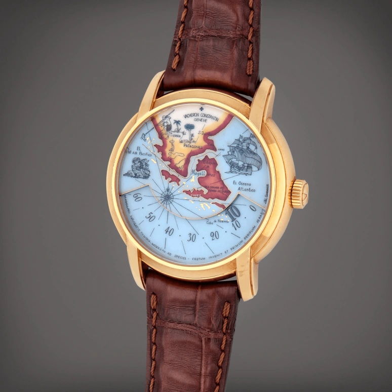 Vacheron Constantin,Métiers d'Art 40mm,40mm,Yellow Gold,Multi-Color,Automatic,Jumping Minutes,Jumping Hours,47070,47070/000J-9076