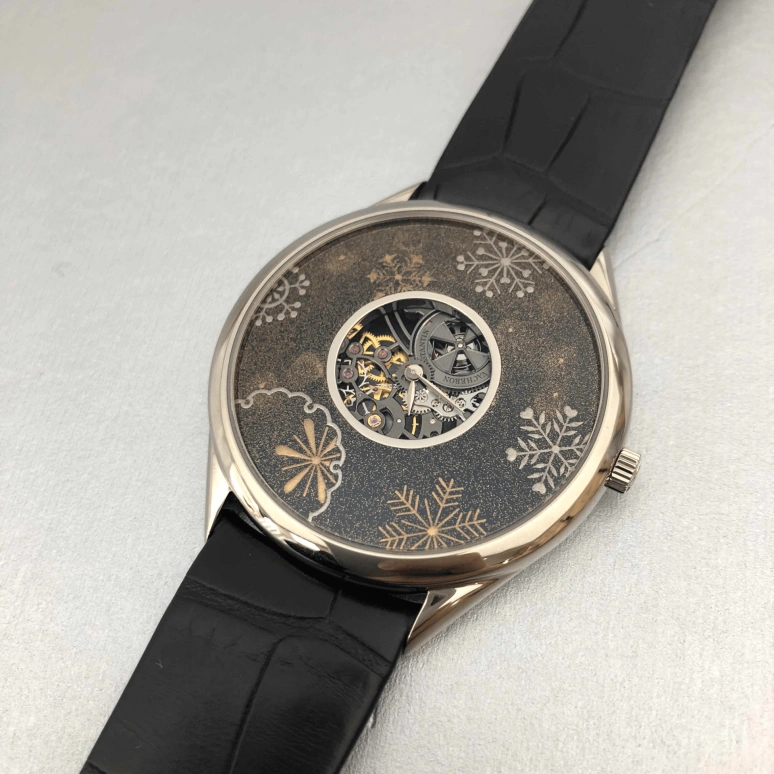 Vacheron Constantin,Métiers d'Art 40mm,40mm,White Gold,Black,Handwound,31hours,In-house Caliber,33222,33222/000G-9706