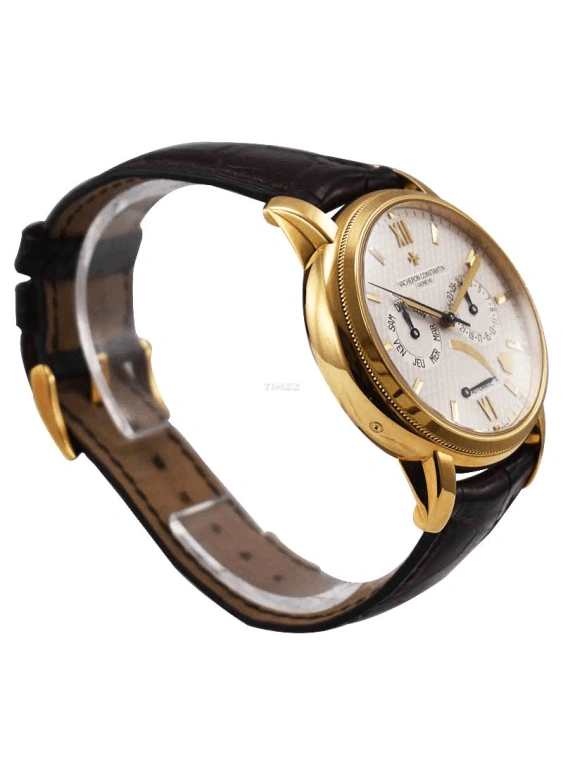 Vacheron Constantin,Jubilé 1755 40mm,40mm,Yellow Gold,Beige,Yellow,Automatic,Date,Day,Power Reserve Indicator,85250,85250/000J-9141