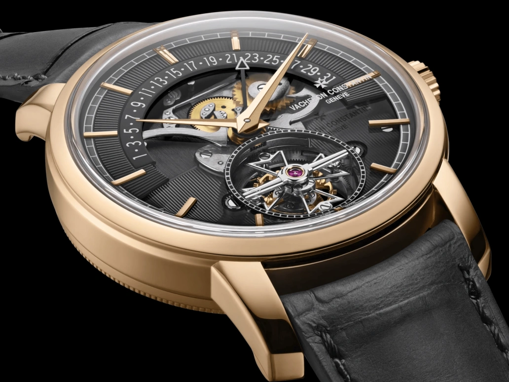 Vacheron Constantin,Traditionnelle 41mm,41mm,Pink Gold,Grey,Automatic,Day,Tourbillon,Retrograde,6010T,6010T/000R-B638