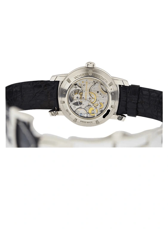 Vacheron Constantin,Patrimony 44mm,44mm,Platinum,Silver White,Handwound,Perpetual Calendar,Leap Year,Month,Date,336hours,In-house Caliber,88172,88172/000P-9495