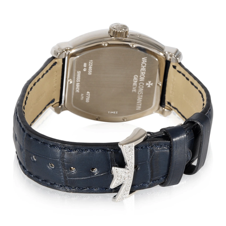 Vacheron Constantin,Malte 36x48mm,36x48mm,White Gold,Silver White,Automatic,Day,Power Reserve Indicator,Dule Time,Day / Night Indication,40hours,In-house Caliber,47700,47700/000G-9416