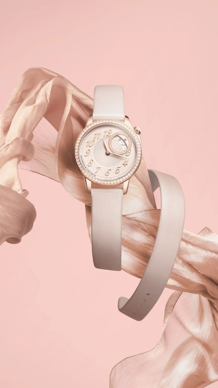Vacheron Constantin,Égérie 30mm,30mm,Pink Gold,Red Gold,Pink Red,Pink,Quartz,74hours,In-house Caliber,1205F,1205F/000R-B984