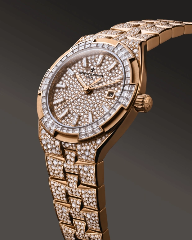 Vacheron Constantin,Overseas 35mm,35mm,Rose Gold,Automatic,Day,Anti-magnetic,4617V,4617V/215R-H040