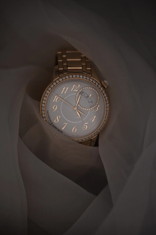 Vacheron Constantin,Égérie 35mm,35mm,Pink Gold,Silver,Automatic,Day,40hours,4605F,4605F/110R-B496