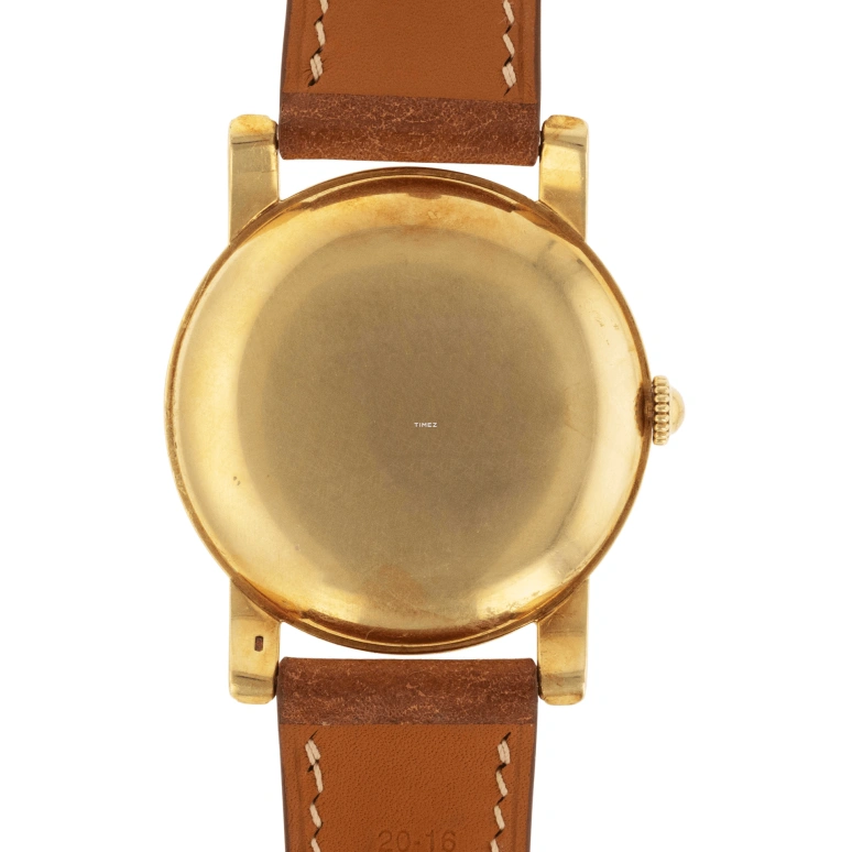 Vacheron Constantin,Other 38mm,38mm,Yellow Gold,Silver,Handwound,Sapphire,Crystal Glass,Round,4735J