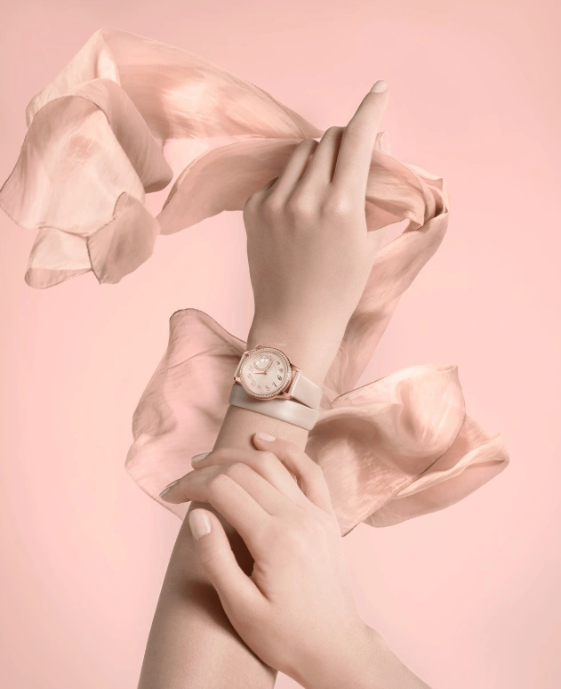Vacheron Constantin,Égérie 30mm,30mm,Pink Gold,Red Gold,Pink Red,Pink,Quartz,74hours,In-house Caliber,1205F,1205F/000R-B984