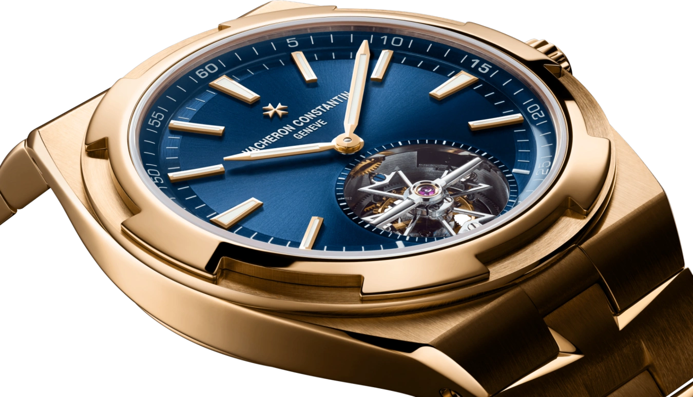 Vacheron Constantin,Overseas 42.50mm,42.50mm,Pink Gold,Blue,Automatic,Tourbillon,80hours,Kyle Kuzma,6000V,6000V/110R-B733