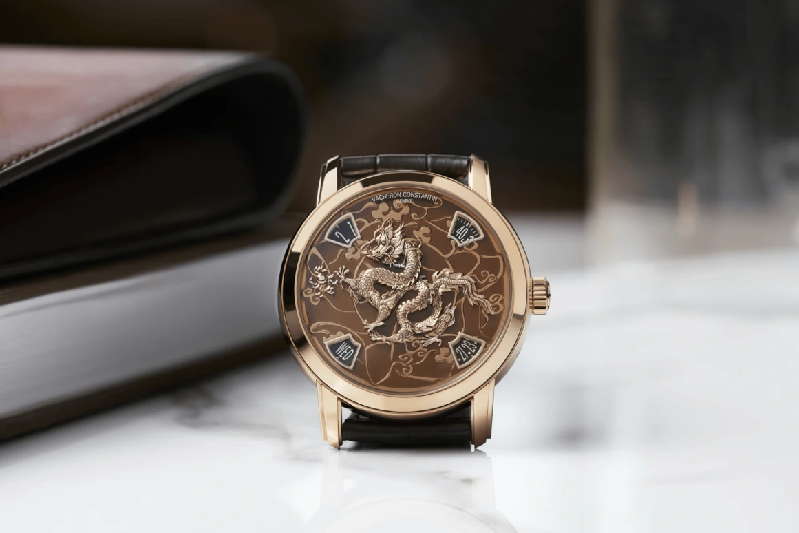 Vacheron Constantin,Métiers d'Art 40mm,40mm,Pink Gold,Brown,Automatic,Date,Day,Anti-magnetic,86073,86073/000R-B983