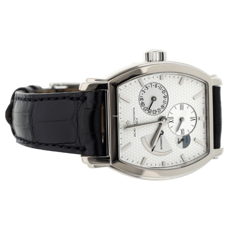 Vacheron Constantin,Malte 48mm,48mm,White Gold,White,Automatic,Day,Power Reserve Indicator,Dule Time,Day / Night Indication,40hours,In-house Caliber,47400,47400/000G-9100