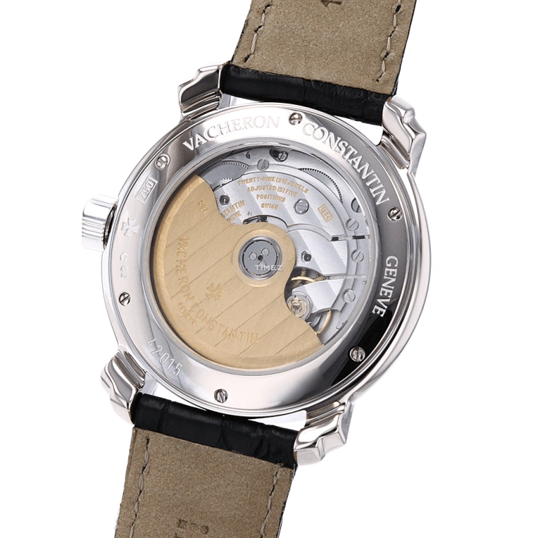 Vacheron Constantin,Malte 38mm,38mm,White Gold,Black,Automatic,Day,Sapphire,Crystal Glass,42015,42015/000G-8903