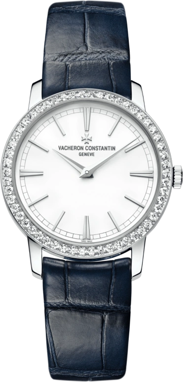 Vacheron Constantin,Patrimony 33mm,33mm,White Gold,Silver,Handwound,40hours,In-house Caliber,81590,81590/000G-9848