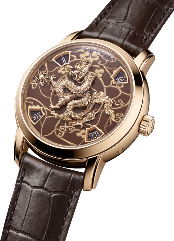 Vacheron Constantin,Métiers d'Art 40mm,40mm,Pink Gold,Brown,Automatic,Date,Day,Anti-magnetic,86073,86073/000R-B983