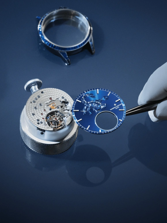 Vacheron Constantin,Métiers d'Art 39mm,39mm,White Gold,Blue,Automatic,Tourbillon,80hours,6007A,6007A/000G-H049