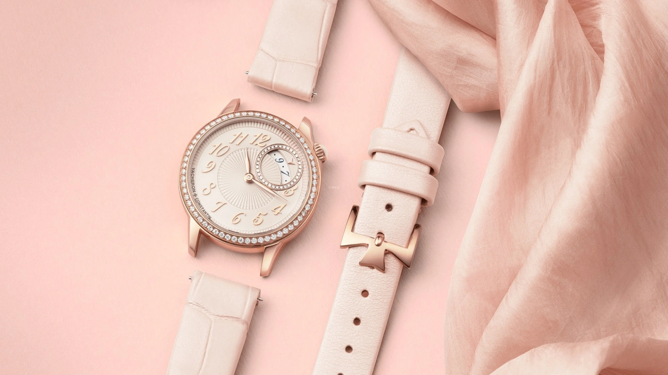 Vacheron Constantin,Égérie 30mm,30mm,Pink Gold,Red Gold,Pink Red,Pink,Quartz,74hours,In-house Caliber,1205F,1205F/000R-B984