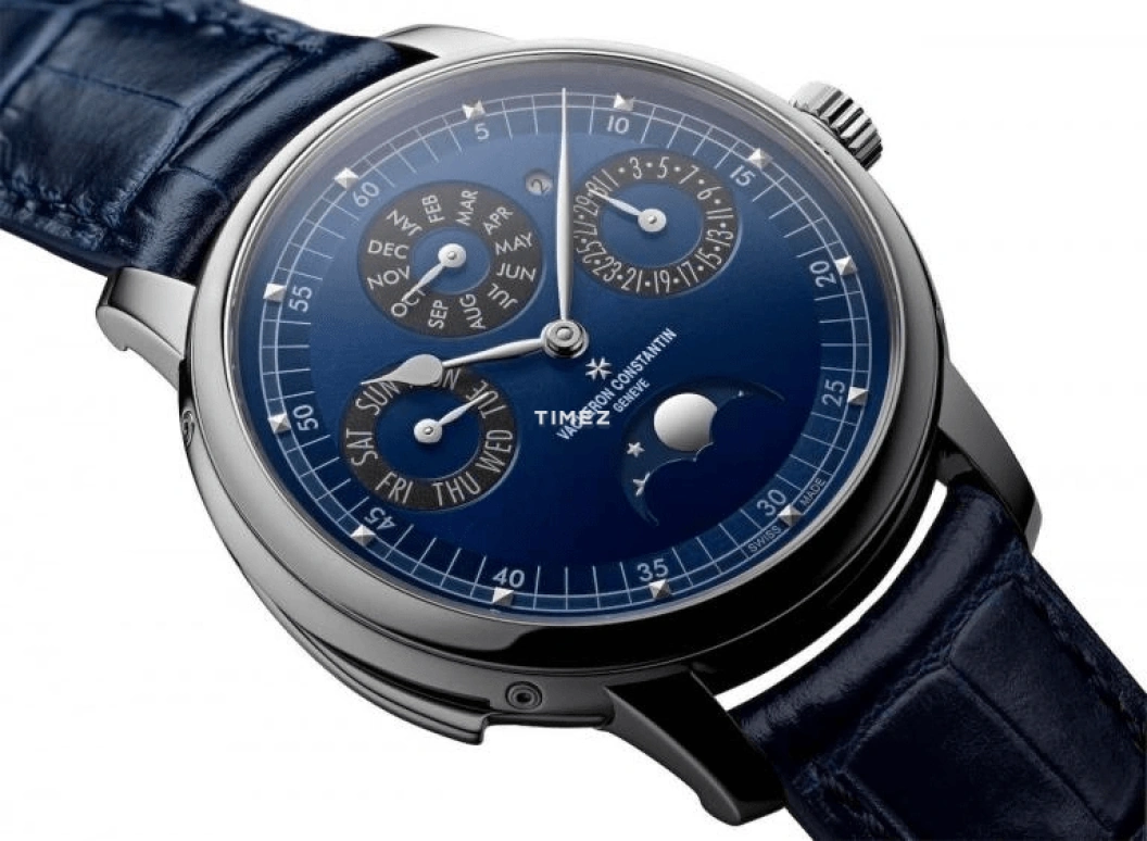 Vacheron Constantin,Artelier Cabinotiers Special Order 42mm,42mm,White Gold,Blue,Handwound,Moonphase,Perpetual Calendar,Leap Year,Month,65hours,In-house Caliber,6610C,6610C/000G-B511