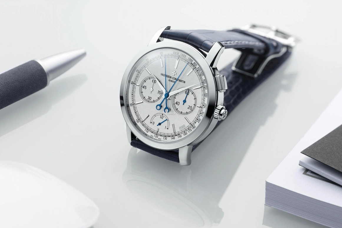 Vacheron Constantin,Traditionnelle 42.50mm,42.50mm,Platinum,Silver,Automatic,Chronograph,Power Reserve Indicator,Rattrapante,5400T,5400T/000P-B637