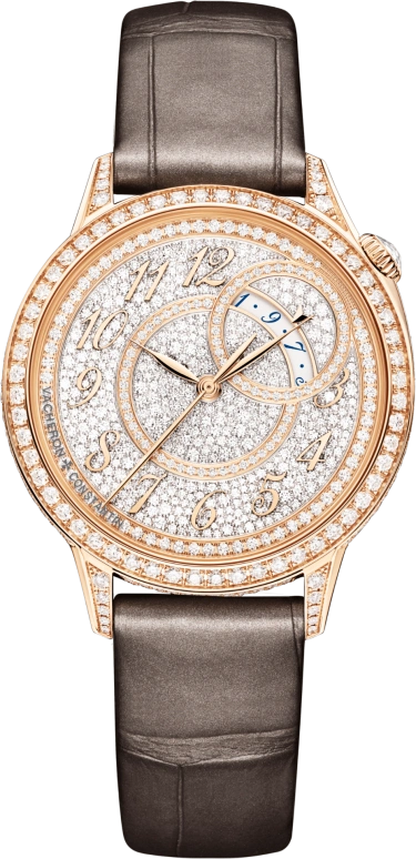 Vacheron Constantin,Égérie 35mm,35mm,Pink Gold,Red Gold,Pink Red,Automatic,40hours,In-house Caliber,4606F,4606F/000R-B648