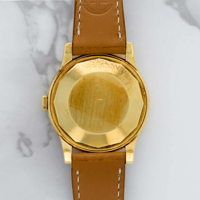 Vacheron Constantin,Other 35mm,35mm,Yellow Gold,White,Automatic,Sapphire,Crystal Glass,Round,6038J