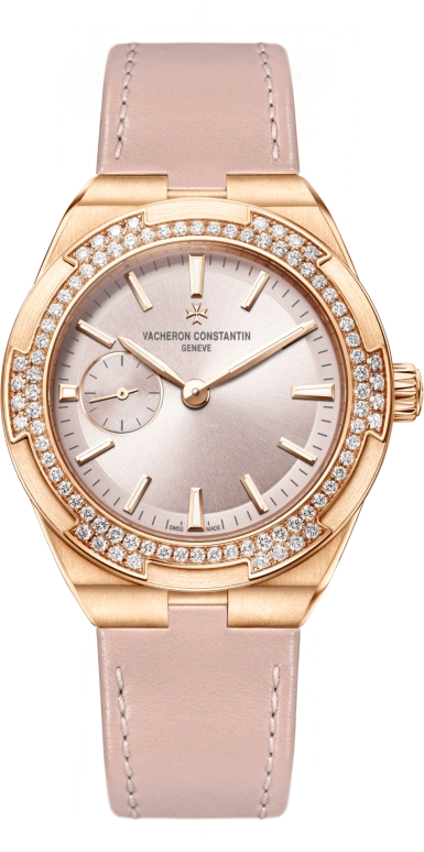 Vacheron Constantin,Overseas 37mm,37mm,Pink Gold,Beige,Automatic,Anti-magnetic,60hours,2305V,2305V/000R-B077
