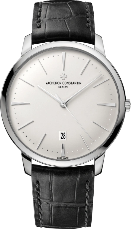 Vacheron Constantin,Patrimony 40mm,40mm,White Gold,Silver,Automatic,Day,43hours,85180,85180/000G-9230