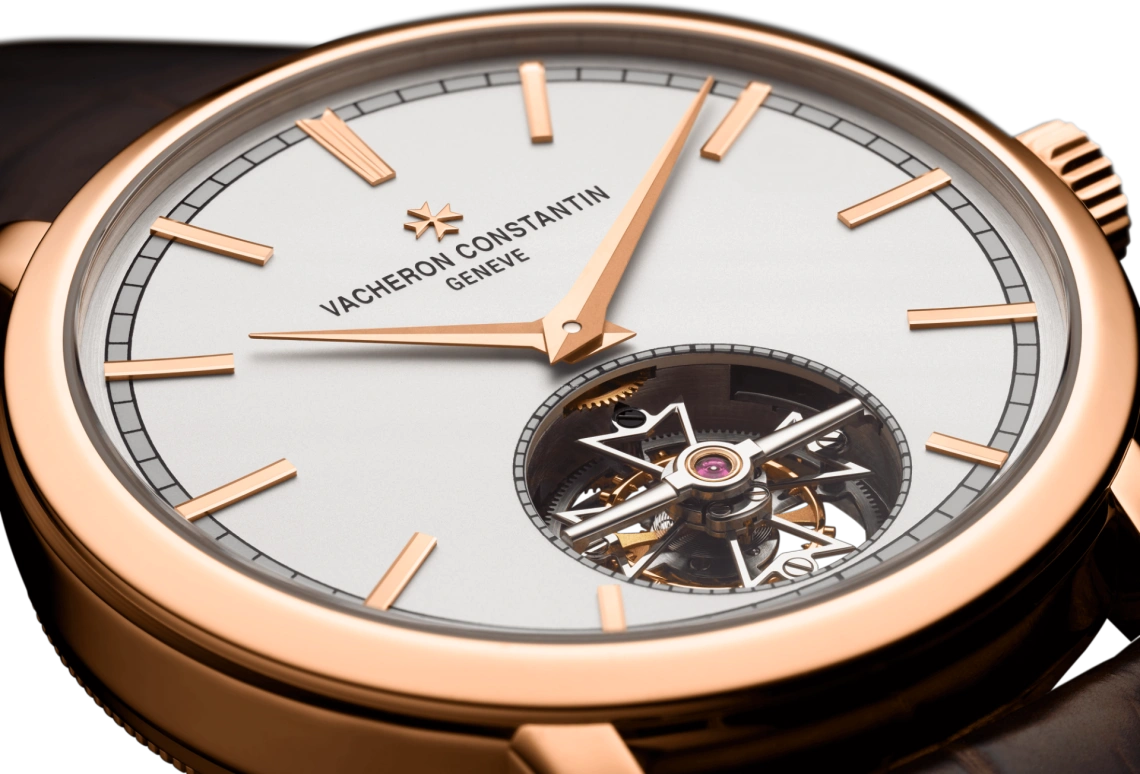 Vacheron Constantin,Traditionnelle 41mm,41mm,Pink Gold,Silver,Automatic,Power Reserve Indicator,Tourbillon Escapement,6000T,6000T/000R-B346