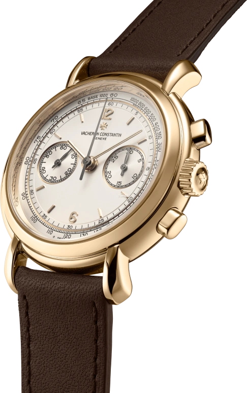 Vacheron Constantin,Historiques 38mm,38mm,Yellow Gold,White,Handwound,Chronograph,48hours,47111,47111/000J-7522