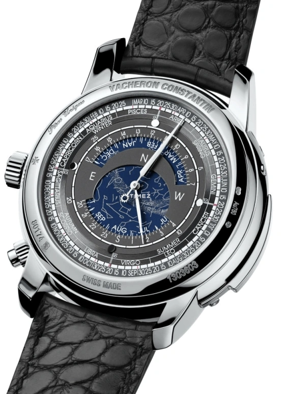 Vacheron Constantin,Artelier Cabinotiers Special Order 47mm,47mm,White Gold,Black,Handwound,Moonphase,Perpetual Calendar,Leap Year,Month,58hours,In-house Caliber,80174,80174/000G-9995