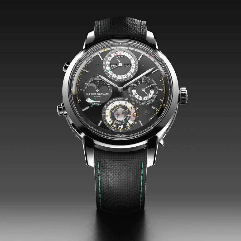 Vacheron Constantin,Artelier Cabinotiers Special Order 45mm,45mm,White Gold,Black,Grey,Handwound,Chronograph,Moonphase,Perpetual Calendar,Leap Year,72hours,In-house Caliber,9600C,9600C/000G-231C