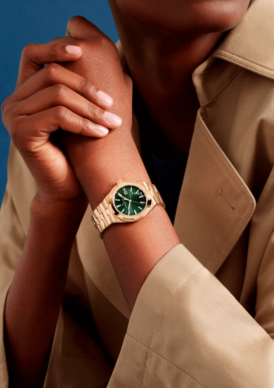 Vacheron Constantin,Overseas 34.50mm,34.50mm,Pink Gold,Green,Automatic,Day,40hours,4600V,4600V/200R-H134
