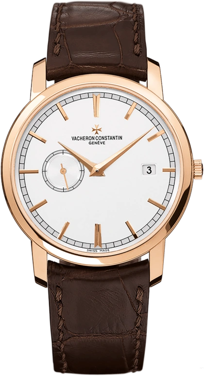 Vacheron Constantin,Traditionnelle 38mm,38mm,Pink Gold,Silver,Automatic,Day,40hours,87172,87172/000R-9302