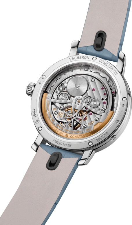 Vacheron Constantin,Traditionnelle 36.50mm,36.50mm,White Gold,Blue,Automatic,Day,Anti-magnetic,4305T,4305T/000G-B948