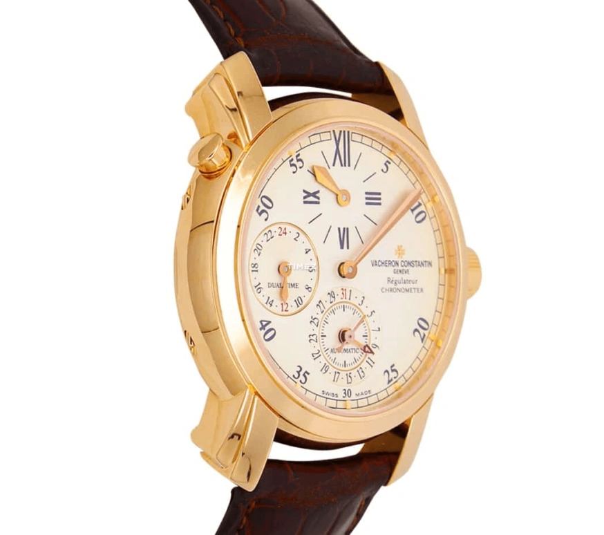 Vacheron Constantin,Malte 39mm,39mm,Rose Gold,White,Automatic,Day,Dule Time,42005,42005/000R-9068
