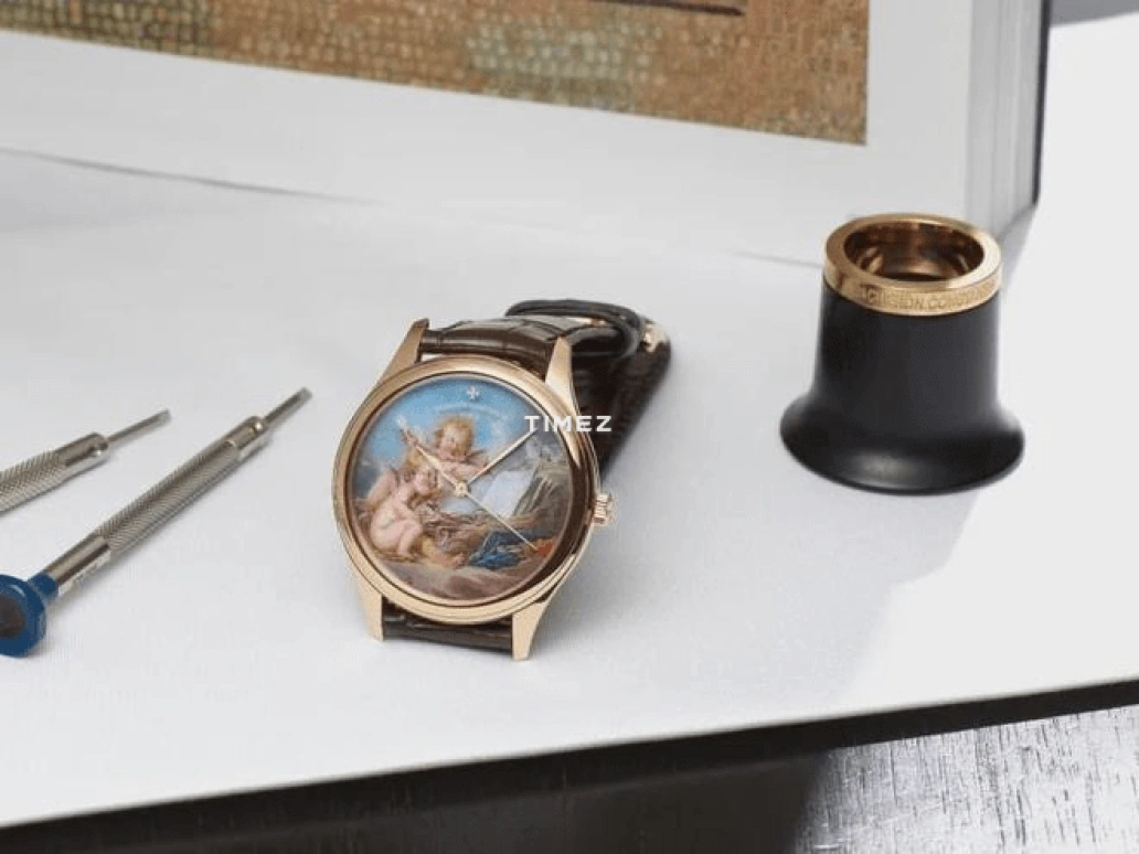 Vacheron Constantin,Artelier Cabinotiers Special Order 40mm,40mm,Pink Gold,Red Gold,Blue,Multi-Color,Automatic,40hours,In-house Caliber,2400C,2400C/000R-B572