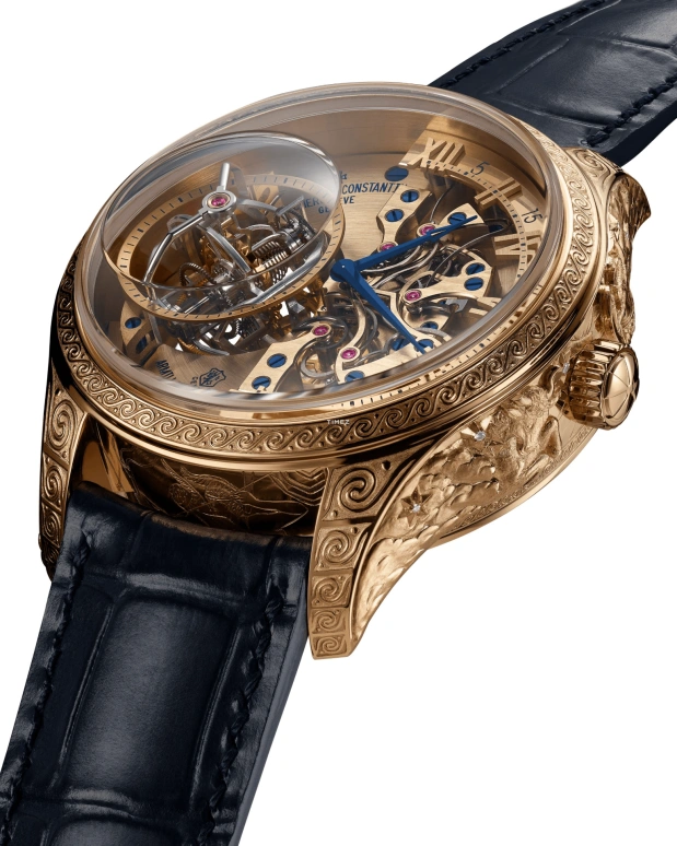 Vacheron Constantin,Artelier Cabinotiers Special Order 45mm,45mm,Pink Gold,Rose Gold,Handwound,Tourbillon,Jumping Minutes,Jumping Hours,9890C,9890C/000R-273C