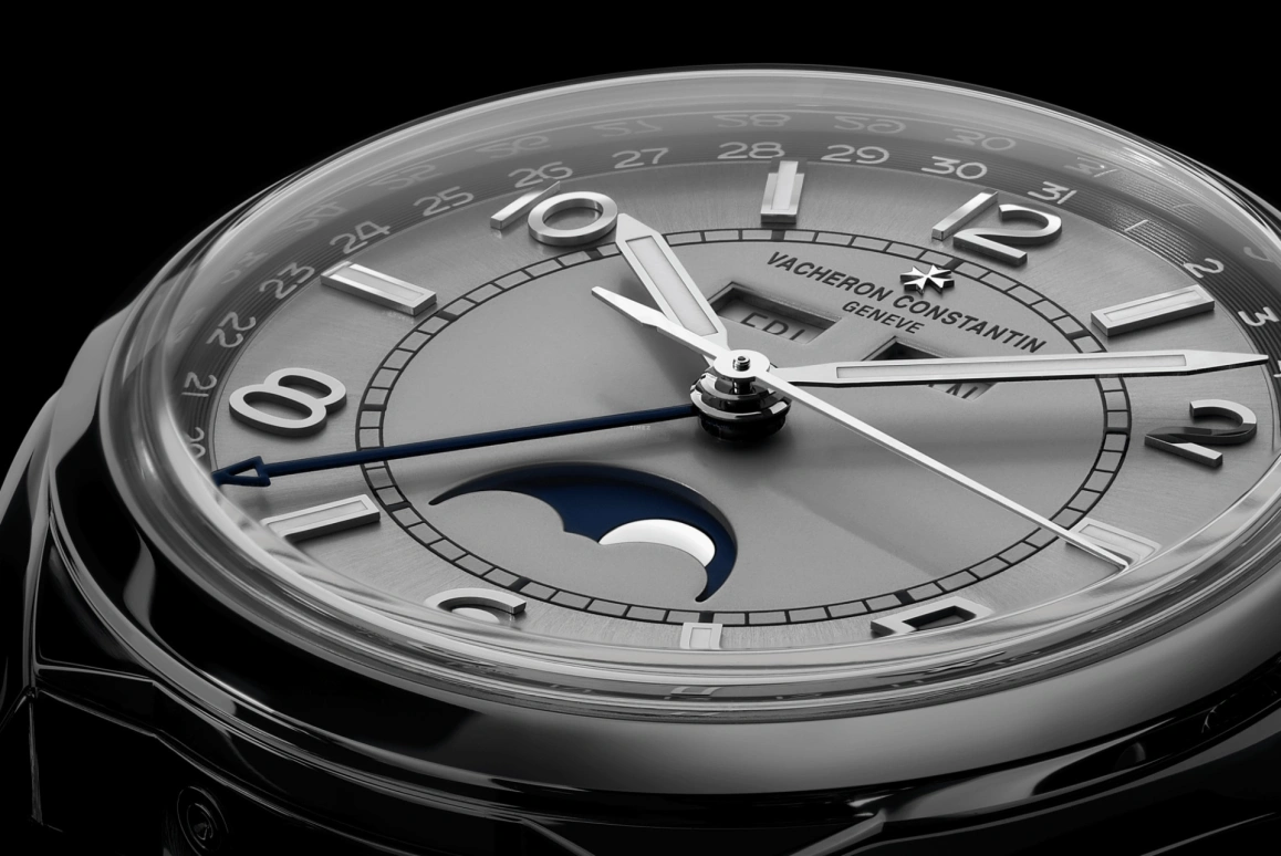 Vacheron Constantin,FiftySix 40mm,40mm,Stainless Steel,Silver,Automatic,Moonphase,Month,Date,Day,40hours,In-house Caliber,4000E,4000E/000A-B439