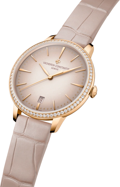 Vacheron Constantin,Patrimony 36.50mm,36.50mm,Rose Gold,Pink,Automatic,Date,40hours,4115U,4115U/000R-B907