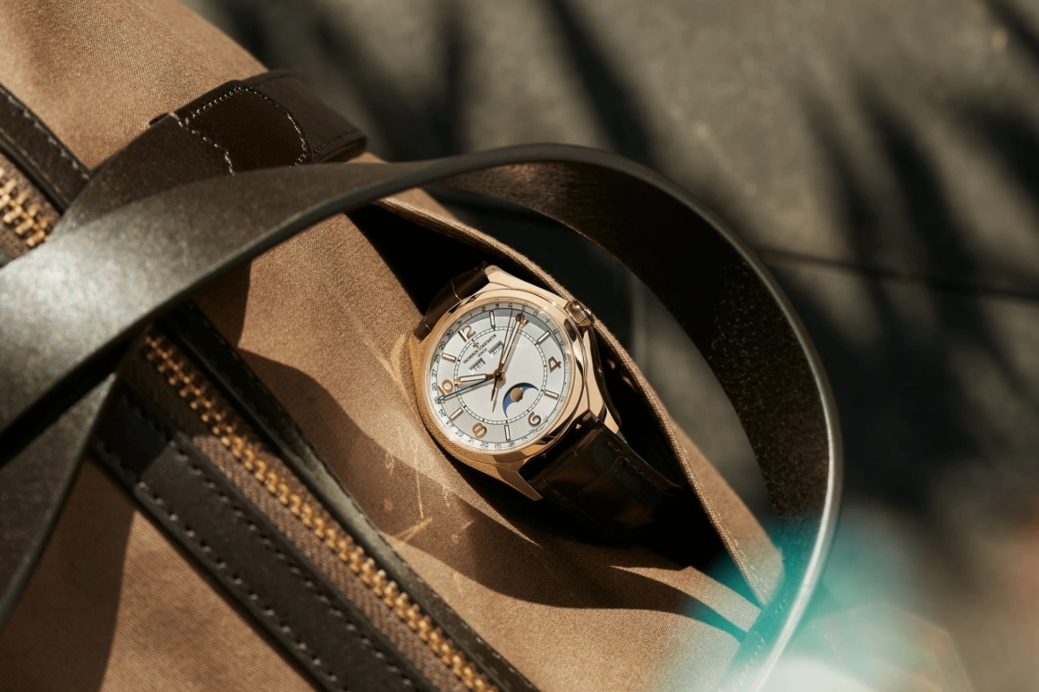 Vacheron Constantin,FiftySix 40mm,40mm,Pink Gold,Silver,Automatic,Moonphase,Month,Date,Day,40hours,In-house Caliber,4000E,4000E/000R-B438