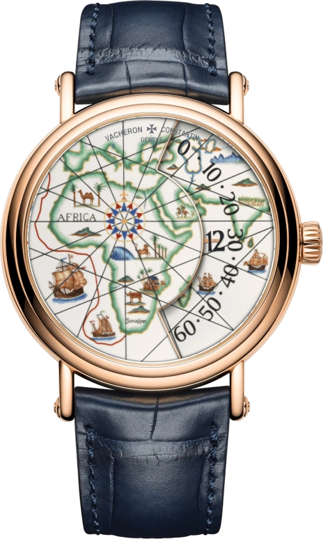 Vacheron Constantin,Métiers d'Art 41mm,41mm,Pink Gold,Multi-Color,Automatic,Jumping Minutes,Jumping Hours,7500U,7500U/000R-B687