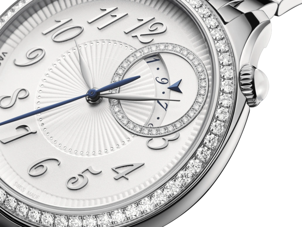 Vacheron Constantin,Égérie 35mm,35mm,Stainless Steel,Silver,Automatic,Day,40hours,4605F,4605F/110A-B495