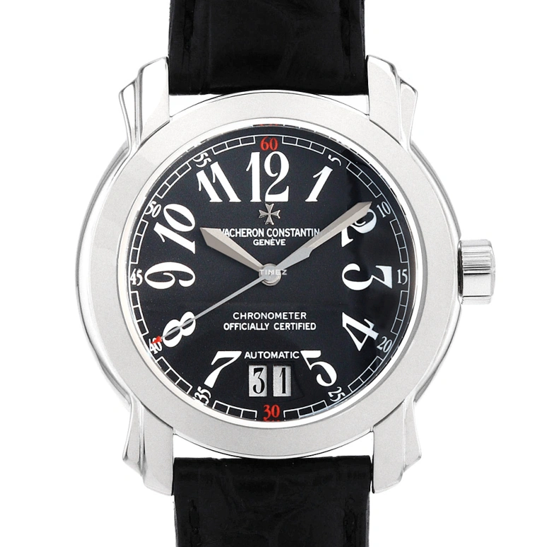 Vacheron Constantin,Malte 38mm,38mm,White Gold,Black,Automatic,Day,Sapphire,Crystal Glass,42015,42015/000G-8903