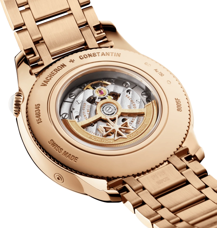 Vacheron Constantin,Égérie 37mm,37mm,Pink Gold,Red Gold,White,Automatic,Moonphase,40hours,8005F,8005F/120R-H002