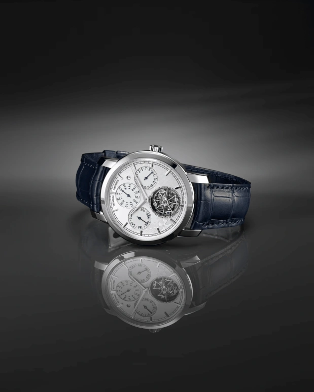 Vacheron Constantin,Traditionnelle 42mm,42mm,Platinum,Silver,Automatic,Perpetual Calendar,Leap Year,Month,Date,72hours,In-house Caliber,6300T,6300T/000P-H056