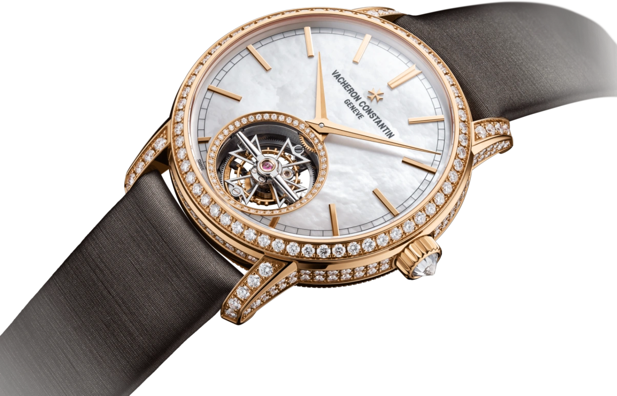 Vacheron Constantin,Traditionnelle 39mm,39mm,Pink Gold,White,Automatic,Tourbillon Escapement,80hours,6035T,6035T/000R-B634