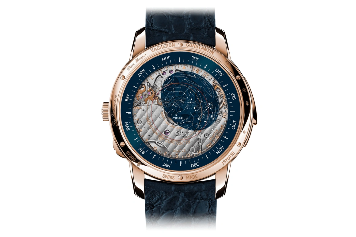 Vacheron Constantin,Artelier Cabinotiers Special Order 45mm,45mm,Pink Gold,Red Gold,Pink Red,Blue,Handwound,Moonphase,Perpetual Calendar,Annual Calendar,Month,60hours,In-house Caliber,6620C,6620C/000R-B656