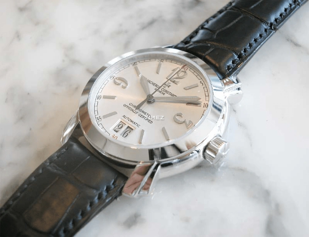 Vacheron Constantin,Malte 37.50mm,37.50mm,White Gold,White,Automatic,Day,Sapphire,Crystal Glass,42015,42015/000G-9031