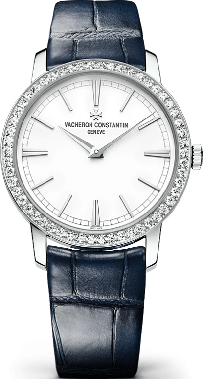 Vacheron Constantin,Patrimony 33mm,33mm,White Gold,Silver,Handwound,40hours,In-house Caliber,81590,81590/000G-9848