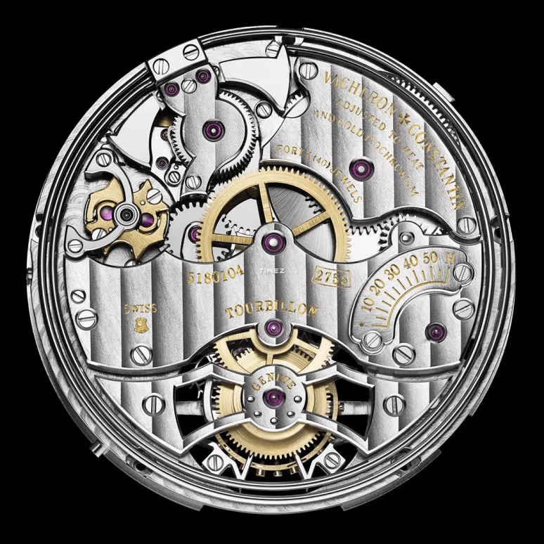 Vacheron Constantin,Artelier Cabinotiers Special Order 44mm,44mm,Pink Gold,Blue,Handwound,Power Reserve Indicator,Tourbillon,Minute Repeater,6520C,6520C/000R-085C